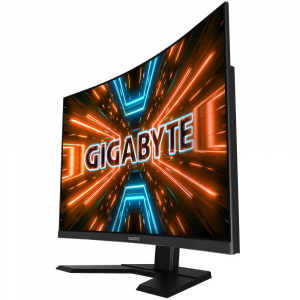 32" Gigabyte G32QC A ívelt LED monitor fekete